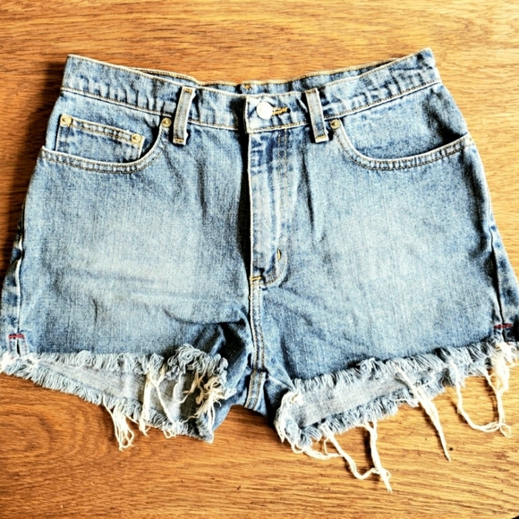 Polo Ralph Lauren Pants - Vintage Ralph Lauren High-Rise Denim Shorts